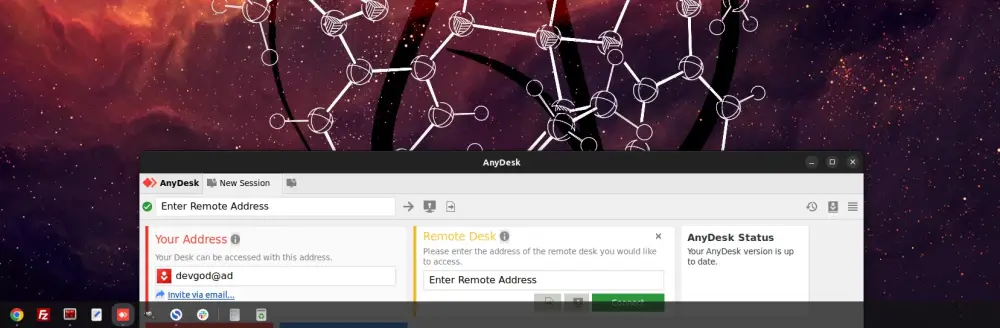 AnyDesk Installation and Settings Ubuntu